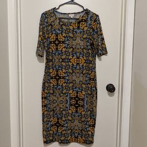 LuLaRoe fitted dress